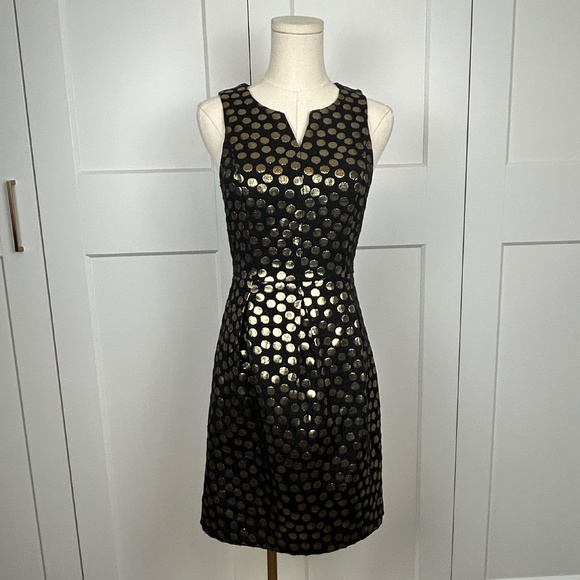 Metallic sleeveless Pencil dress - Picture 2 of 10